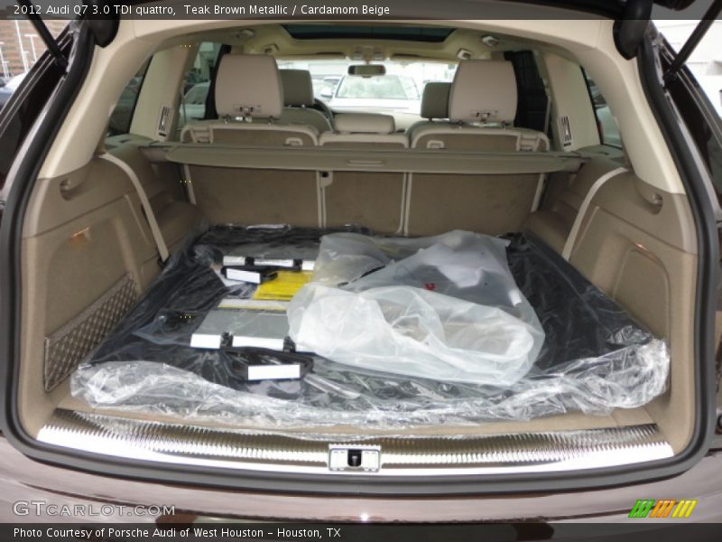 Teak Brown Metallic / Cardamom Beige 2012 Audi Q7 3.0 TDI quattro