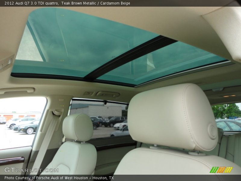 Teak Brown Metallic / Cardamom Beige 2012 Audi Q7 3.0 TDI quattro