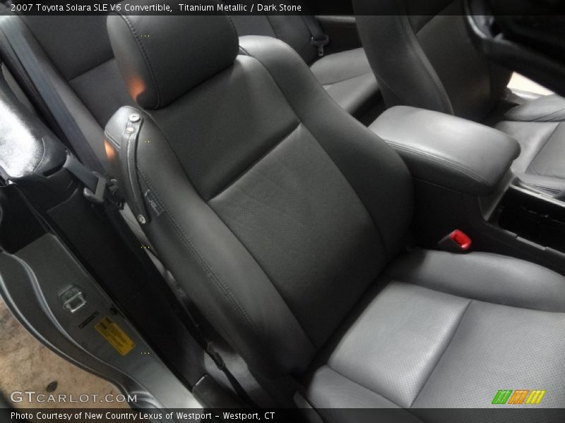 Titanium Metallic / Dark Stone 2007 Toyota Solara SLE V6 Convertible