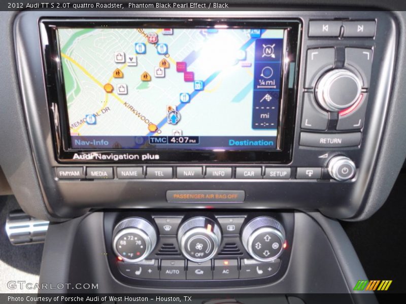 Navigation of 2012 TT S 2.0T quattro Roadster