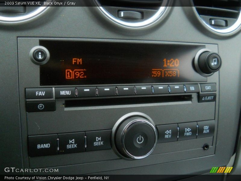 Black Onyx / Gray 2009 Saturn VUE XE