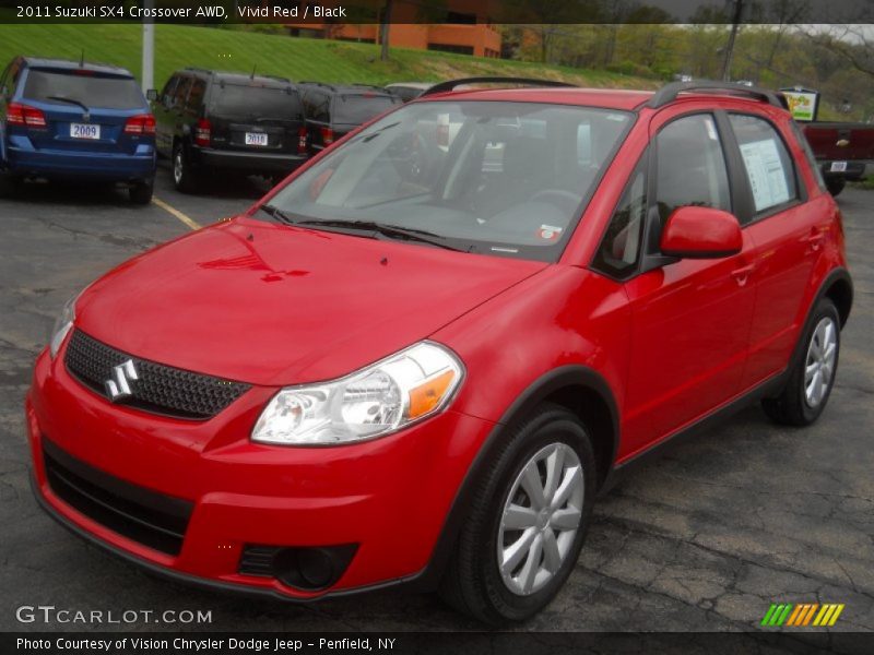 Front 3/4 View of 2011 SX4 Crossover AWD