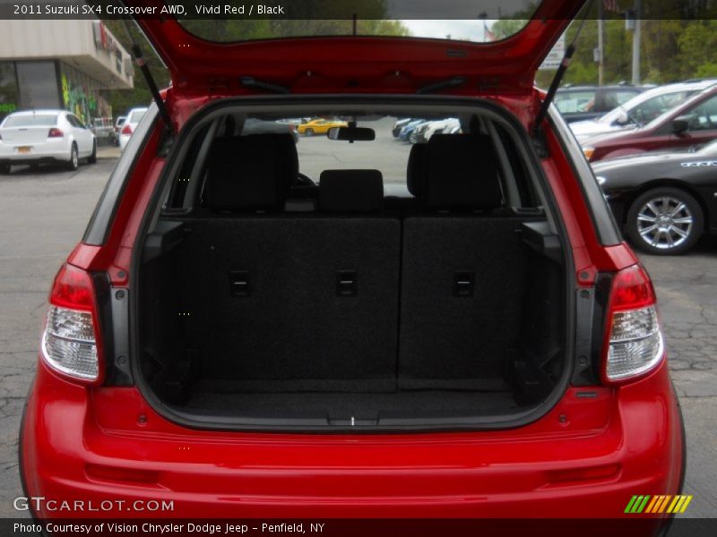  2011 SX4 Crossover AWD Trunk