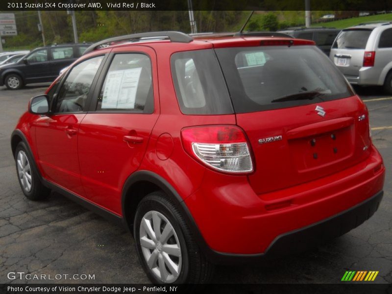  2011 SX4 Crossover AWD Vivid Red