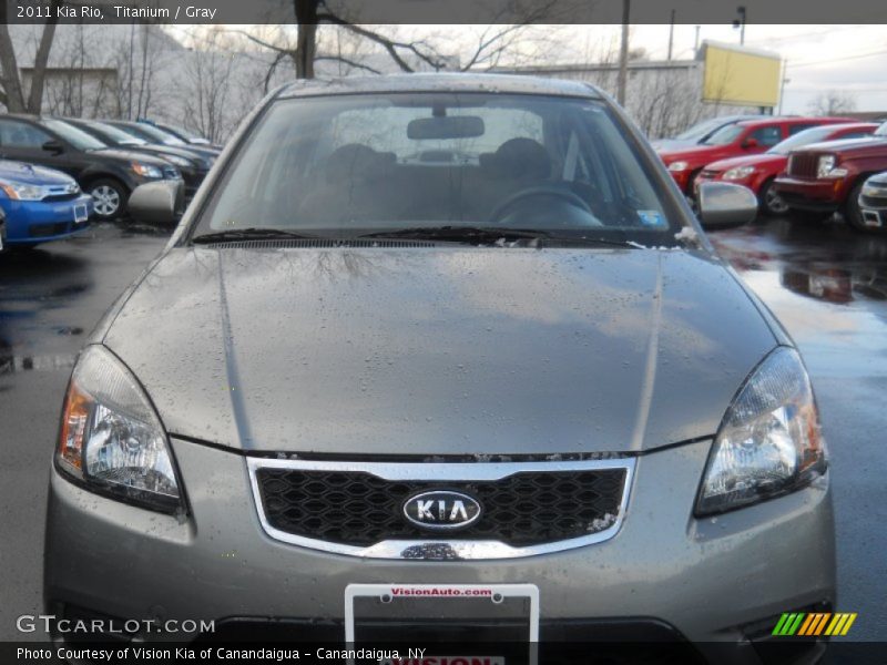 Titanium / Gray 2011 Kia Rio