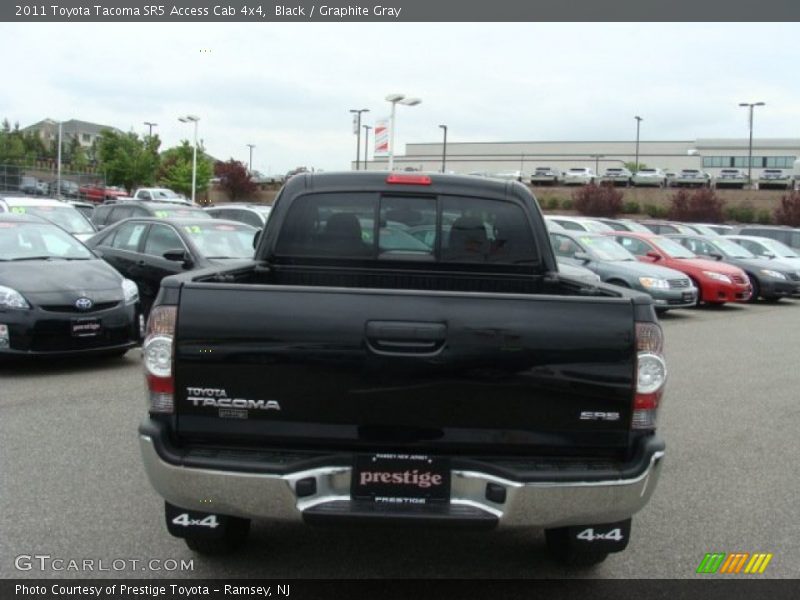 Black / Graphite Gray 2011 Toyota Tacoma SR5 Access Cab 4x4