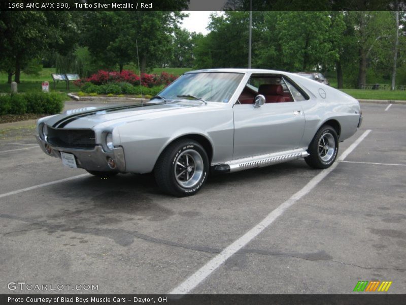 Front 3/4 View of 1968 AMX 390