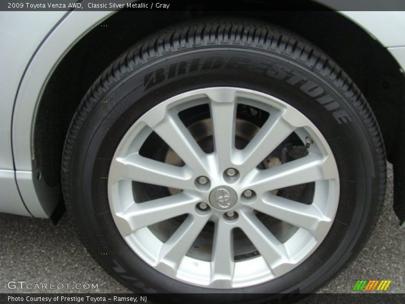 Classic Silver Metallic / Gray 2009 Toyota Venza AWD