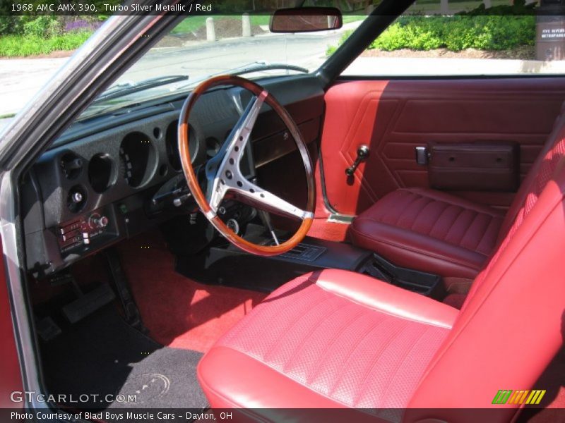  1968 AMX 390 Red Interior