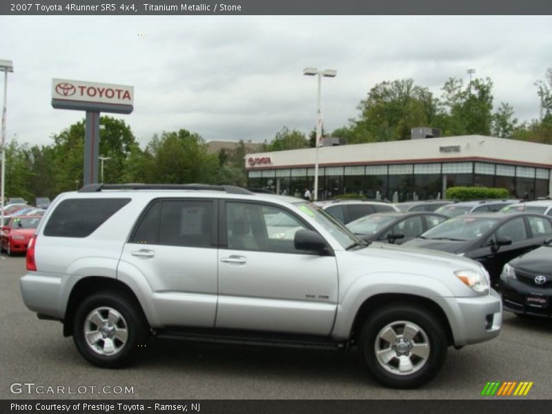 Titanium Metallic / Stone 2007 Toyota 4Runner SR5 4x4