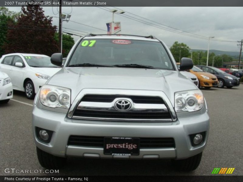 Titanium Metallic / Stone 2007 Toyota 4Runner SR5 4x4