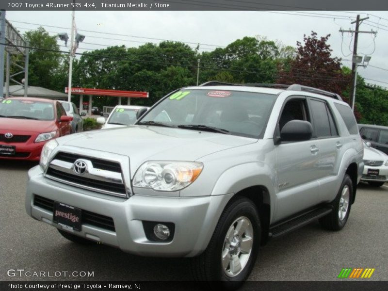 Titanium Metallic / Stone 2007 Toyota 4Runner SR5 4x4