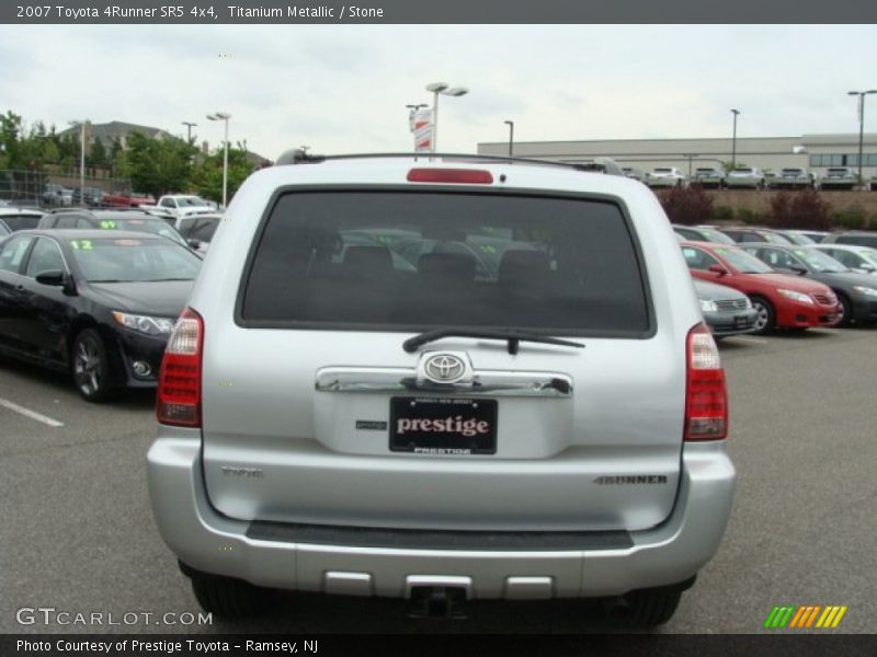 Titanium Metallic / Stone 2007 Toyota 4Runner SR5 4x4