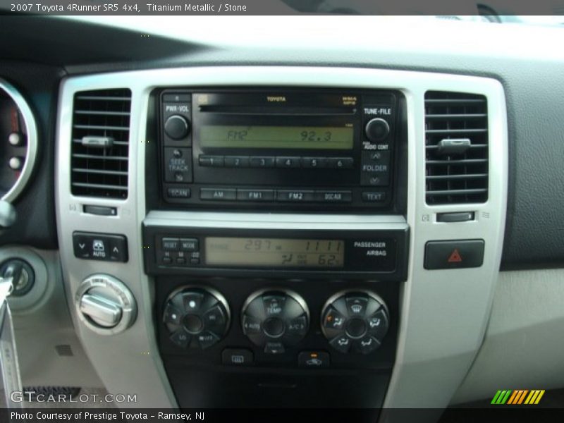 Titanium Metallic / Stone 2007 Toyota 4Runner SR5 4x4
