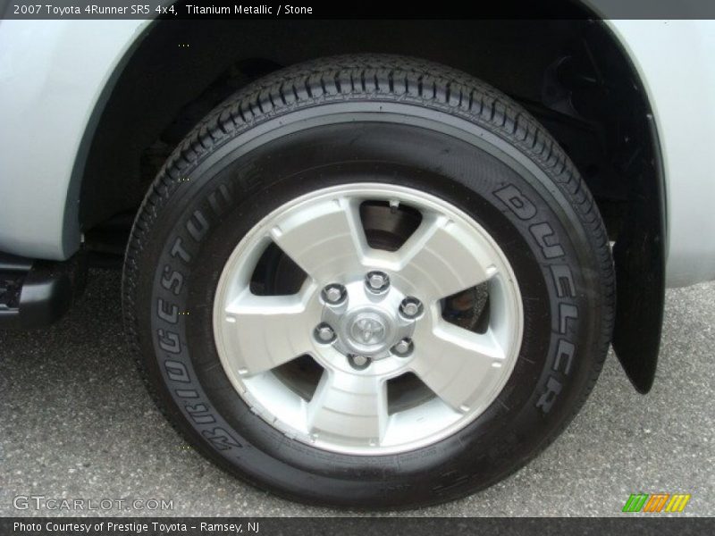 Titanium Metallic / Stone 2007 Toyota 4Runner SR5 4x4