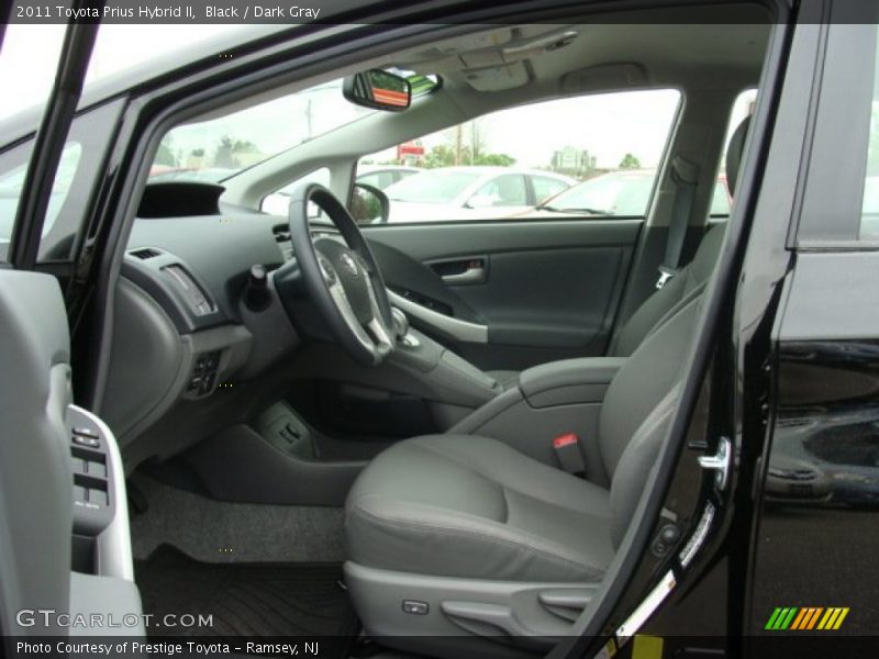 Black / Dark Gray 2011 Toyota Prius Hybrid II