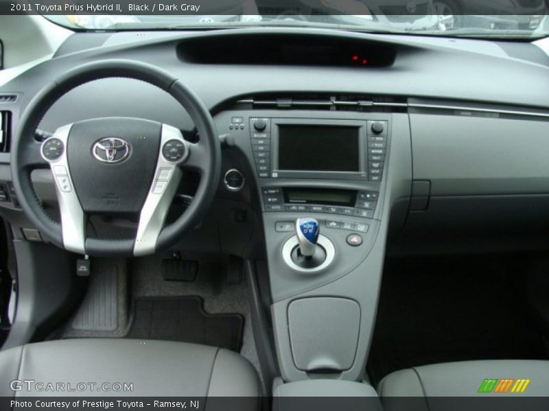 Black / Dark Gray 2011 Toyota Prius Hybrid II