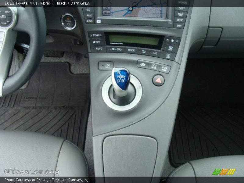 Black / Dark Gray 2011 Toyota Prius Hybrid II