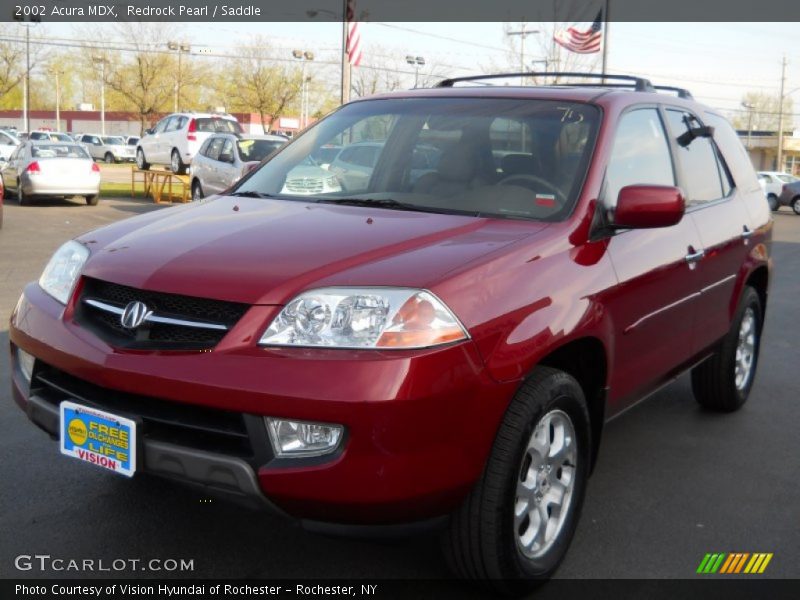 Redrock Pearl / Saddle 2002 Acura MDX