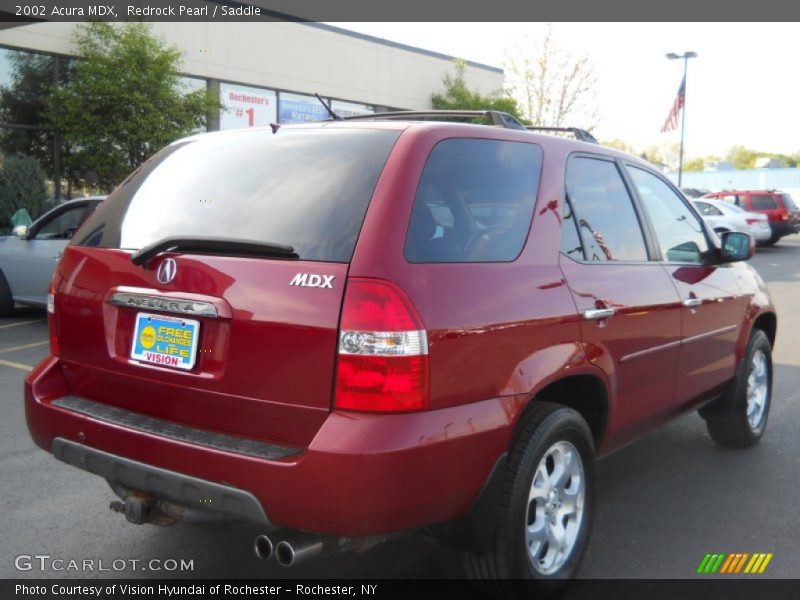 Redrock Pearl / Saddle 2002 Acura MDX