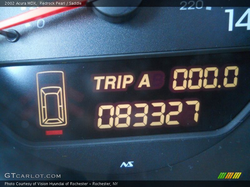 Redrock Pearl / Saddle 2002 Acura MDX