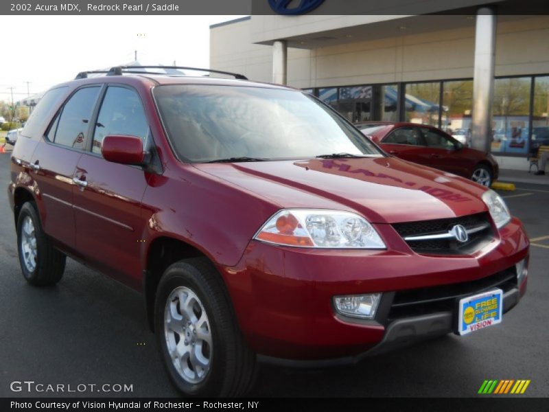 Redrock Pearl / Saddle 2002 Acura MDX