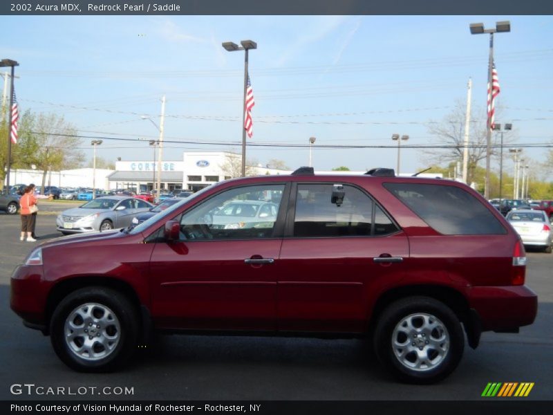 Redrock Pearl / Saddle 2002 Acura MDX