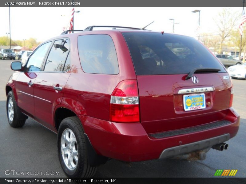 Redrock Pearl / Saddle 2002 Acura MDX