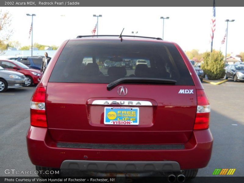 Redrock Pearl / Saddle 2002 Acura MDX