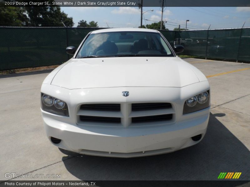 Stone White / Dark Slate Gray/Light Slate Gray 2009 Dodge Charger SE