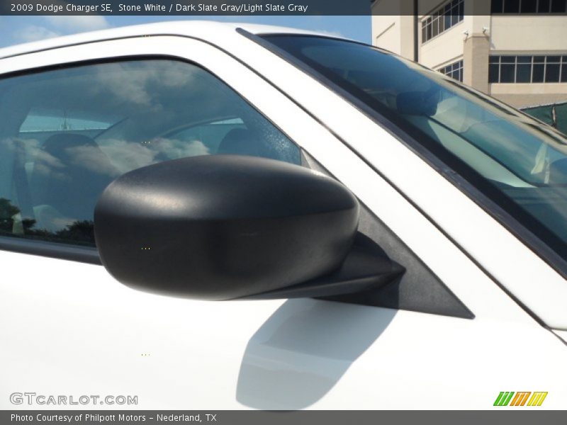 Stone White / Dark Slate Gray/Light Slate Gray 2009 Dodge Charger SE