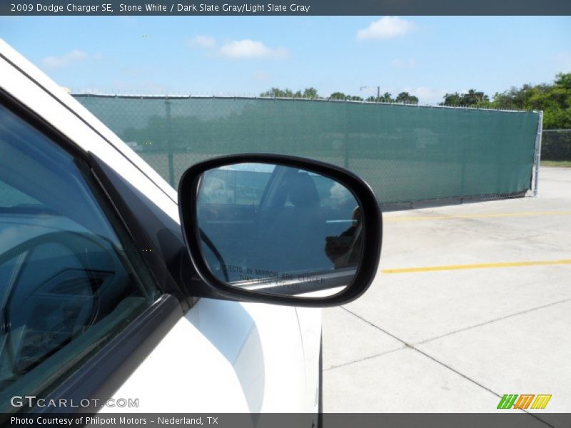 Stone White / Dark Slate Gray/Light Slate Gray 2009 Dodge Charger SE
