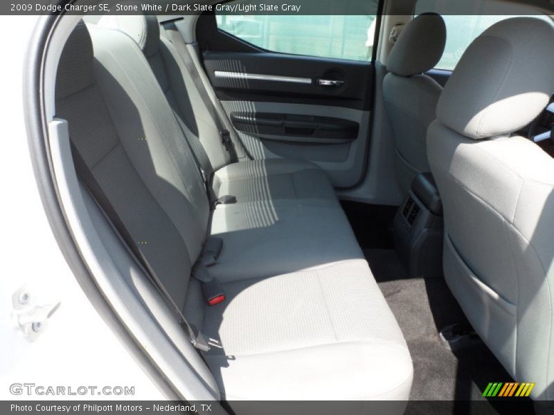 Stone White / Dark Slate Gray/Light Slate Gray 2009 Dodge Charger SE