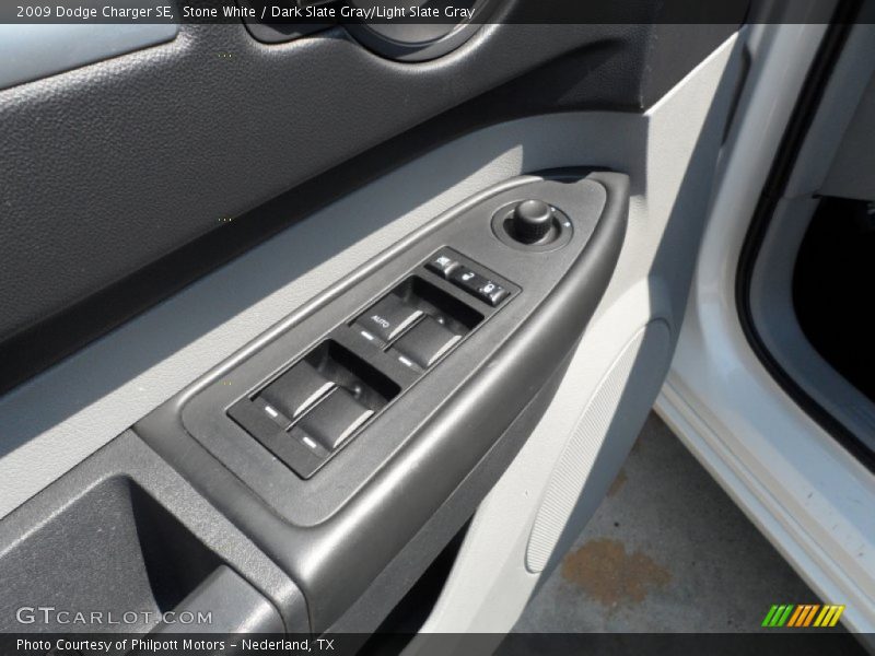 Stone White / Dark Slate Gray/Light Slate Gray 2009 Dodge Charger SE