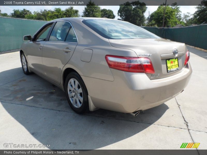 Desert Sand Mica / Ash 2008 Toyota Camry XLE V6
