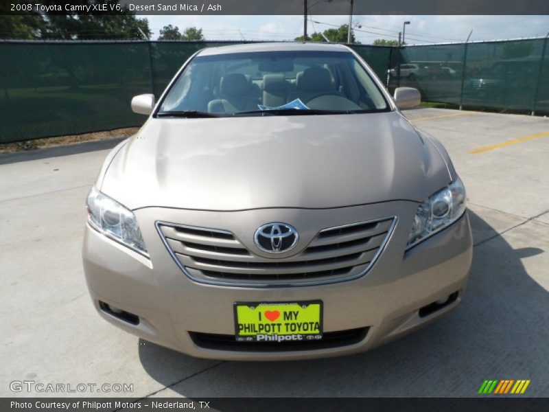 Desert Sand Mica / Ash 2008 Toyota Camry XLE V6