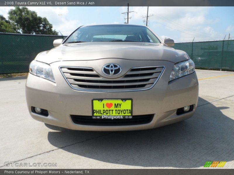 Desert Sand Mica / Ash 2008 Toyota Camry XLE V6