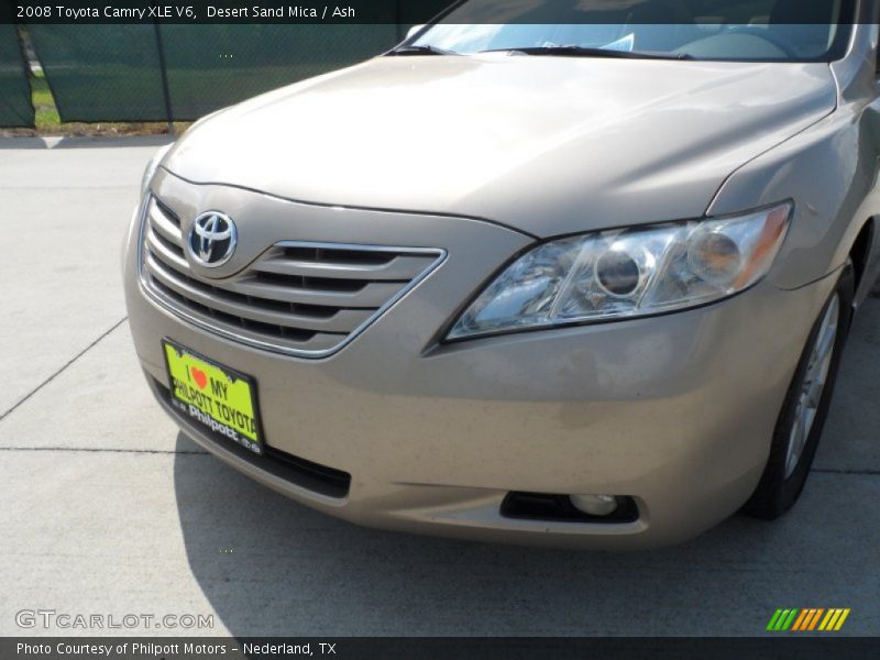 Desert Sand Mica / Ash 2008 Toyota Camry XLE V6