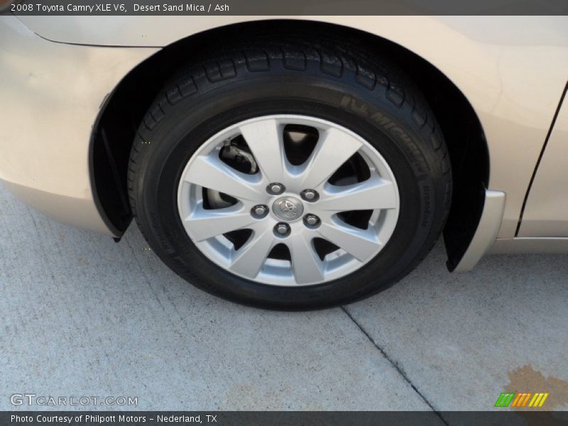 Desert Sand Mica / Ash 2008 Toyota Camry XLE V6