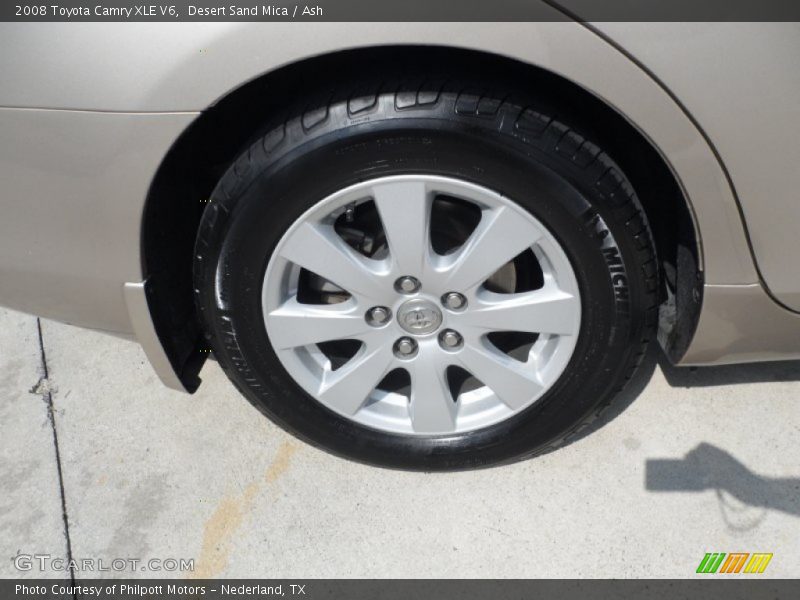 Desert Sand Mica / Ash 2008 Toyota Camry XLE V6