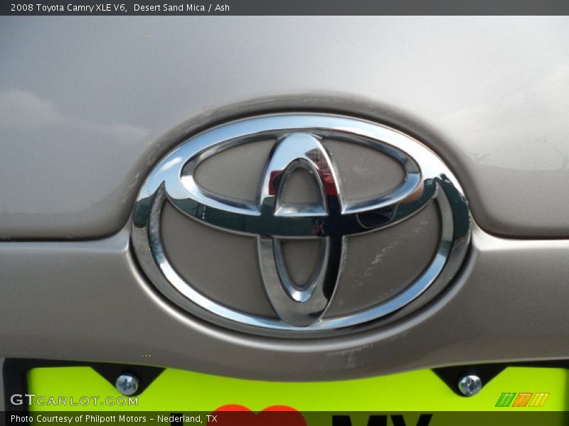 Desert Sand Mica / Ash 2008 Toyota Camry XLE V6
