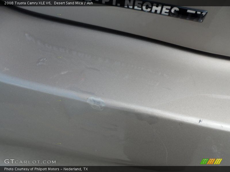 Desert Sand Mica / Ash 2008 Toyota Camry XLE V6