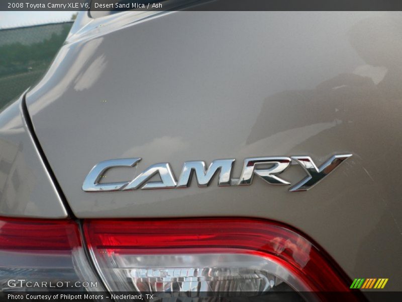 Desert Sand Mica / Ash 2008 Toyota Camry XLE V6