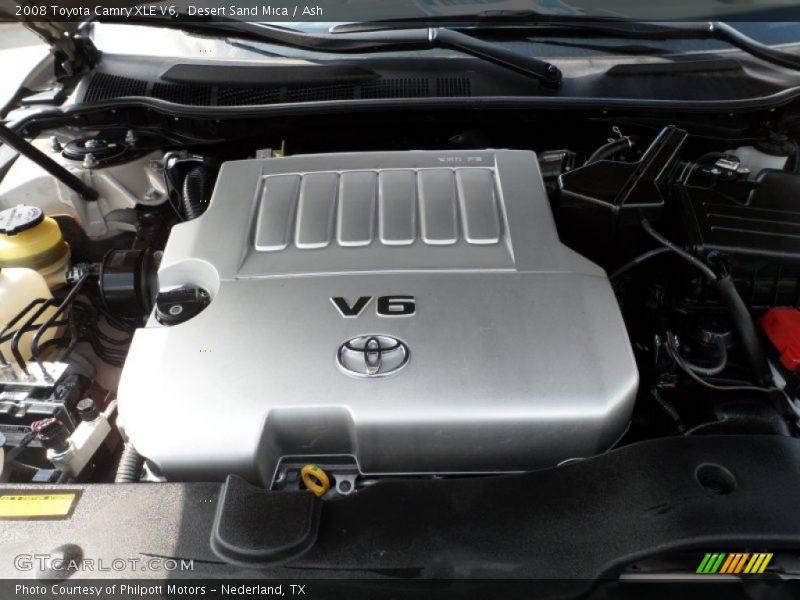 Desert Sand Mica / Ash 2008 Toyota Camry XLE V6