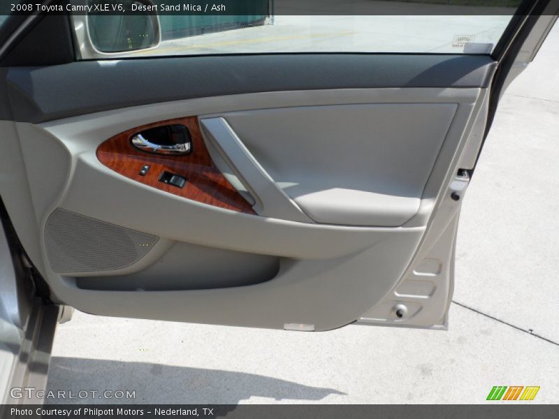 Desert Sand Mica / Ash 2008 Toyota Camry XLE V6