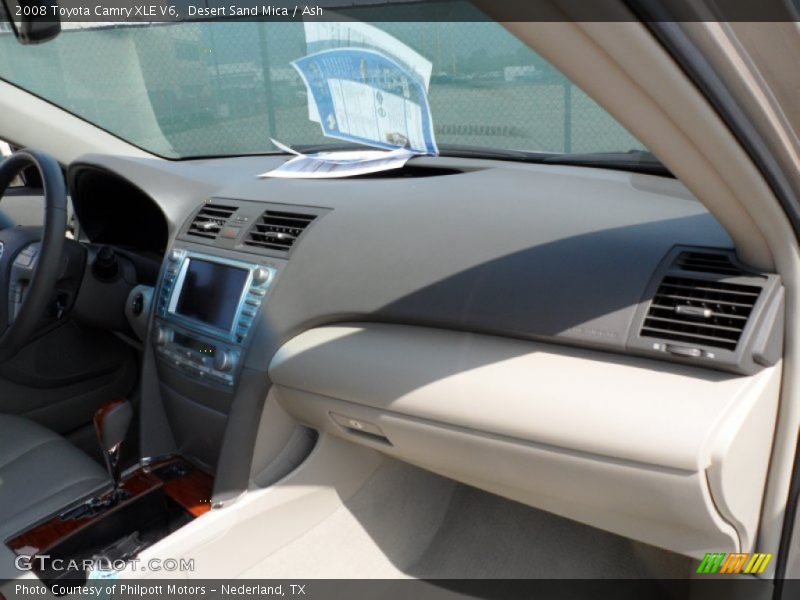 Desert Sand Mica / Ash 2008 Toyota Camry XLE V6