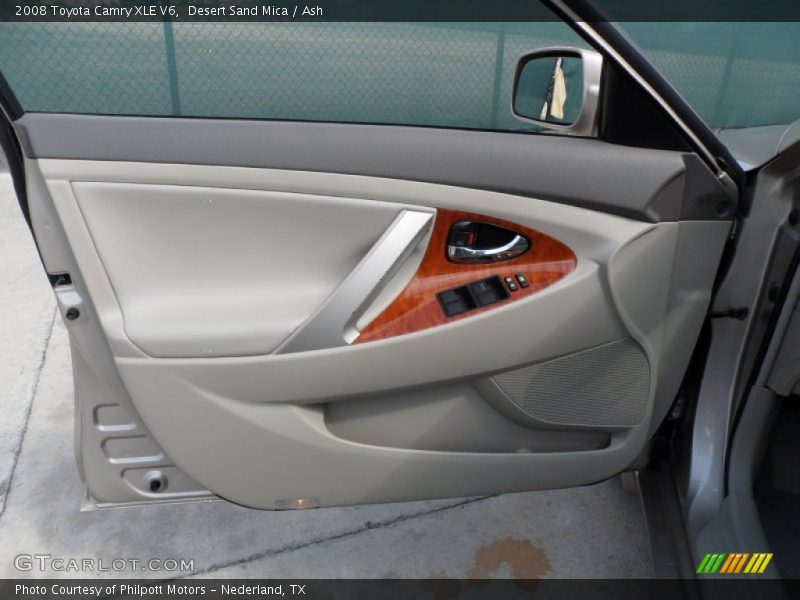Desert Sand Mica / Ash 2008 Toyota Camry XLE V6
