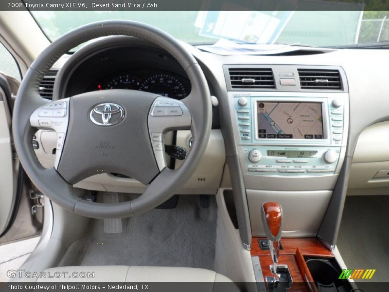 Desert Sand Mica / Ash 2008 Toyota Camry XLE V6