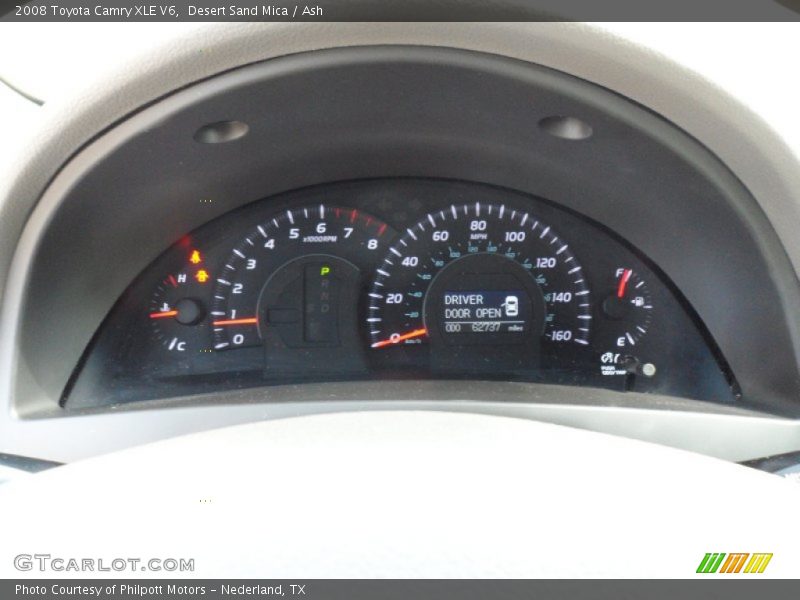 Desert Sand Mica / Ash 2008 Toyota Camry XLE V6