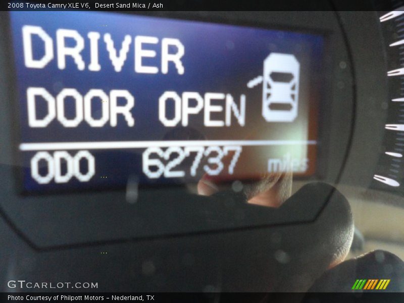 Desert Sand Mica / Ash 2008 Toyota Camry XLE V6